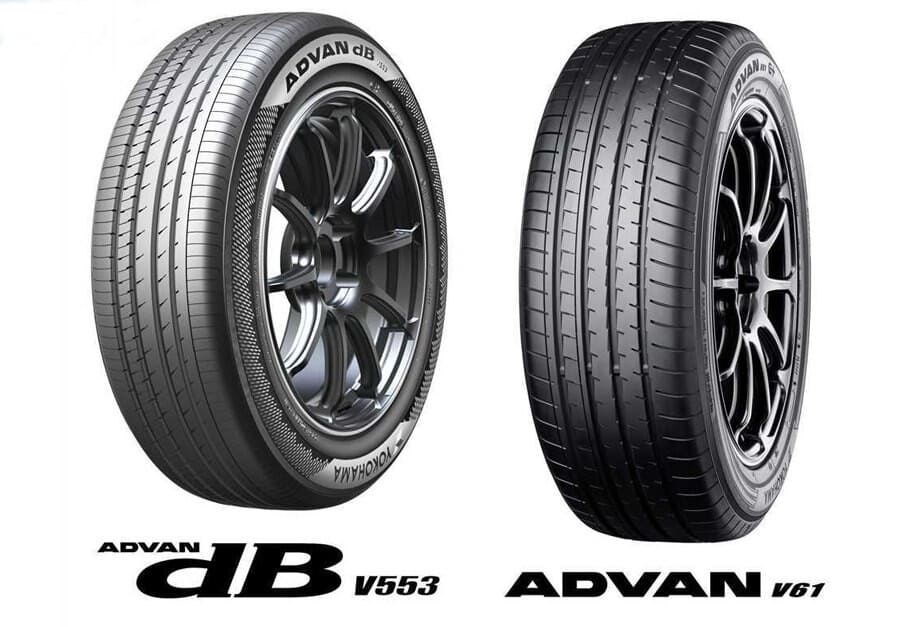 Новые шины Yokohama: ADVAN dB V553 и ADVAN V61